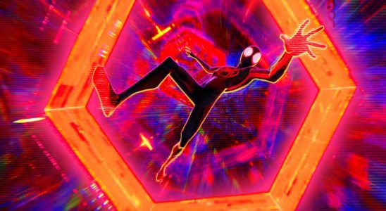 Miles in Across the Spiderverse