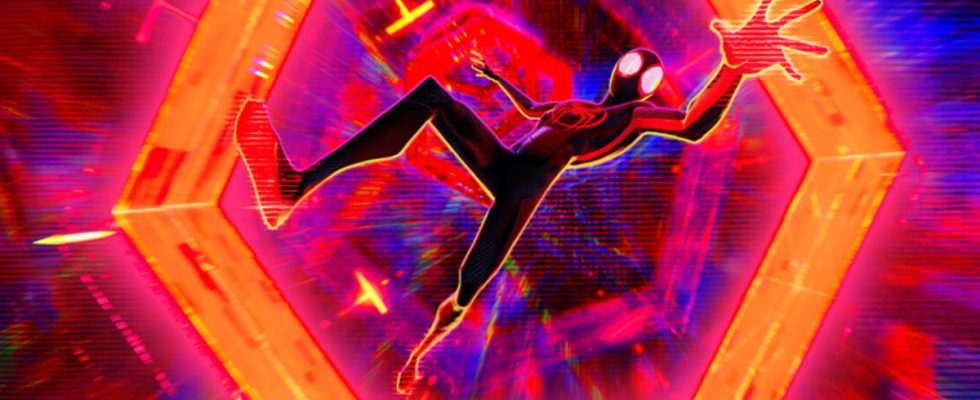 Miles in Across the Spiderverse