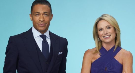 Amy Robach and T.J. Holmes on GMA3.