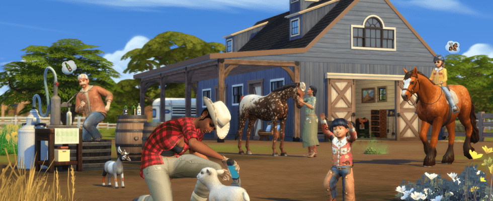 L'extension Horse Ranch des Sims 4 est officielle, le 20 juillet