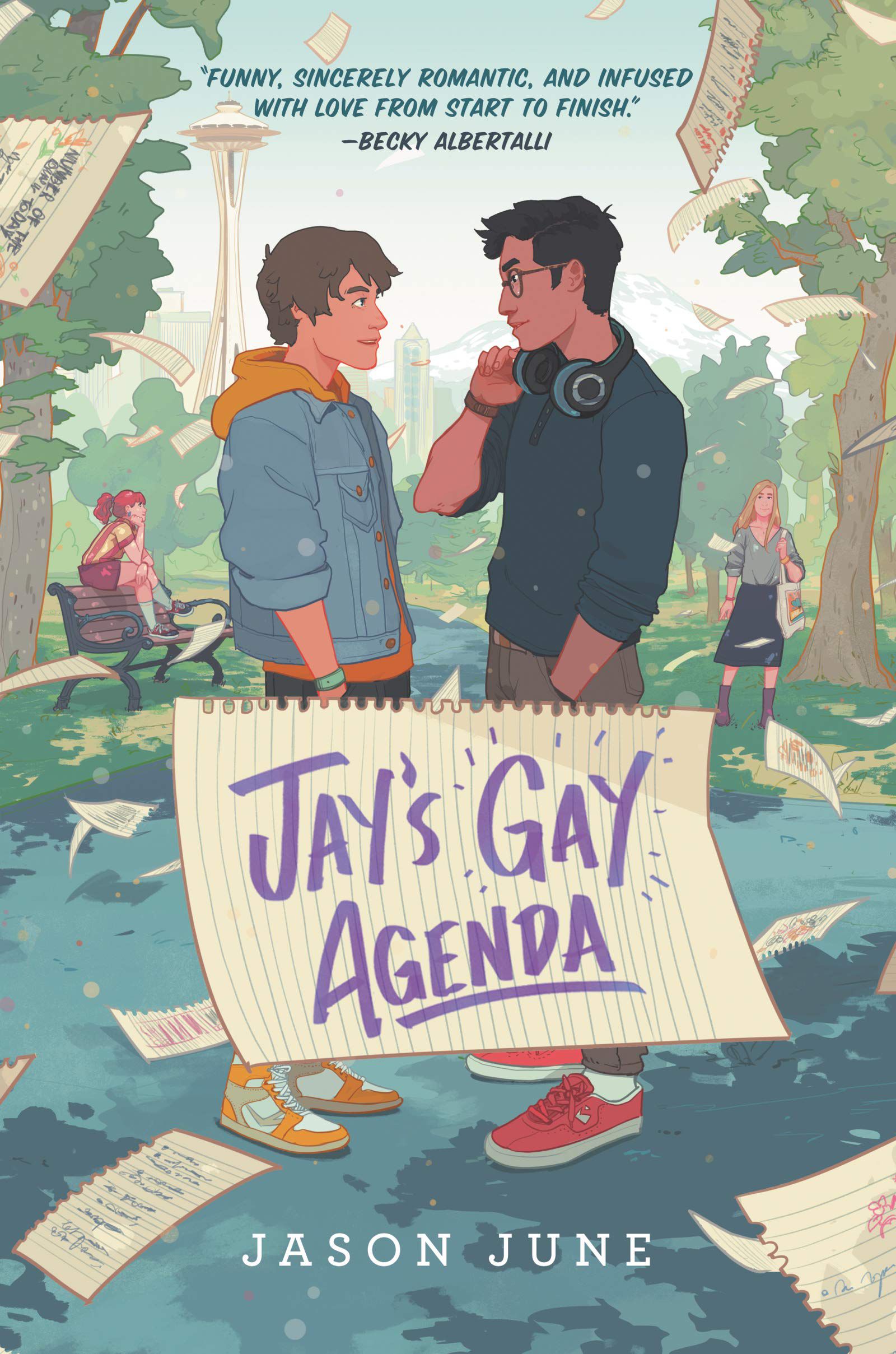 Couverture de Jay's Gay Agenda par Jason June
