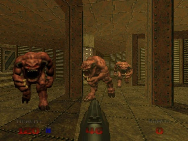 Doom 64 N64 Capture d'écran