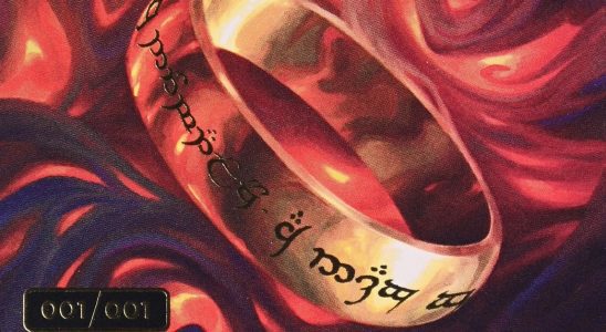 La carte One Ring, l'objet de collection convoité de Magic: The Gathering, a été retrouvée