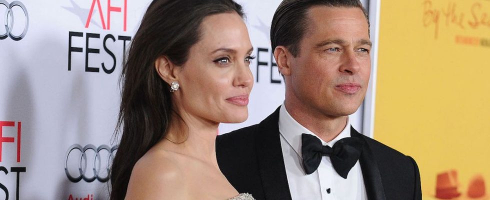 Brad Pitt and Angelina Jolie in 2015