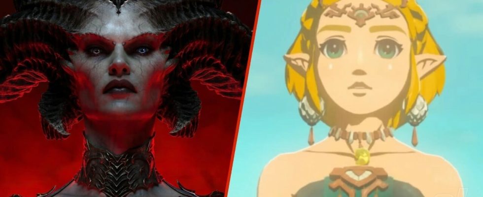 Charts japonais : Diablo IV domine le Top 10, mais ne peut pas renverser Zelda : TOTK