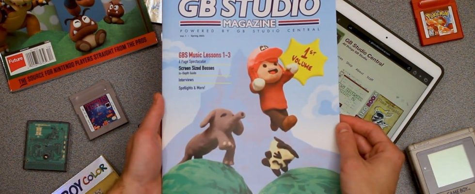GB Studio Central lance un magnifique magazine qui évoque la puissance de Nintendo