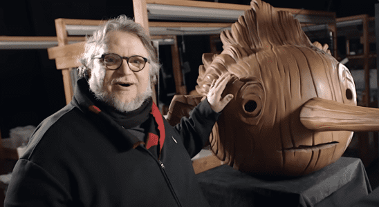 Guillermo Del Toro with Pinocchio