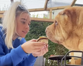 Ellie Buckler est devenue virale sur TikTok la semaine dernière en publiant le dernier jour de son chien Baxter.