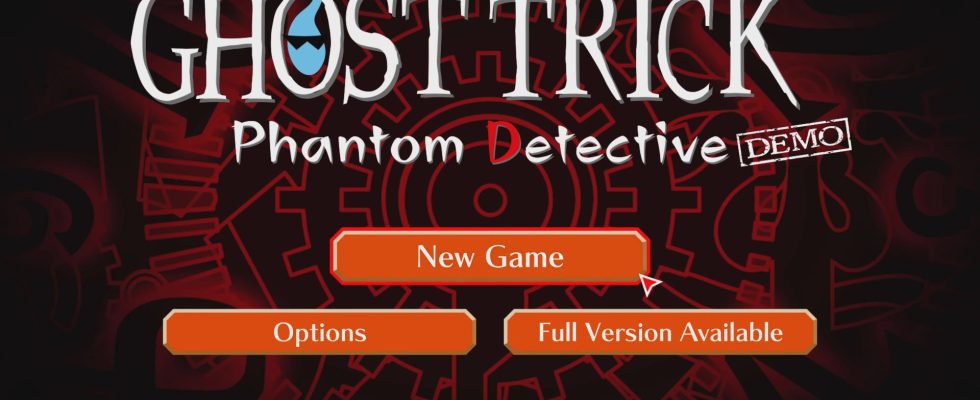 La démo de Ghost Trick: Phantom Detective est maintenant disponible