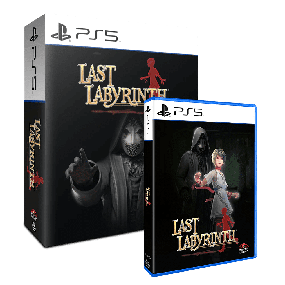 Dernier Labyrinthe édition physique PS5 Box Art