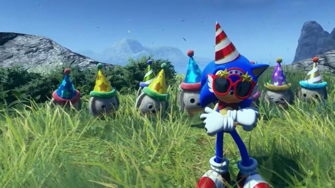 Mise à jour de Sonic Frontiers Birthday Bash