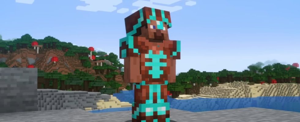 La mise à jour Minecraft 1.20 Trails & Tales montre de nouvelles garnitures d'armure dans une nouvelle bande-annonce