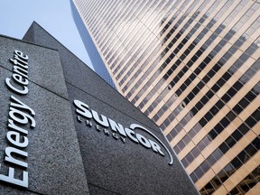 La photo du Suncor Energy Centre au centre-ville de Calgary, en Alberta, le vendredi 16 septembre 2022.