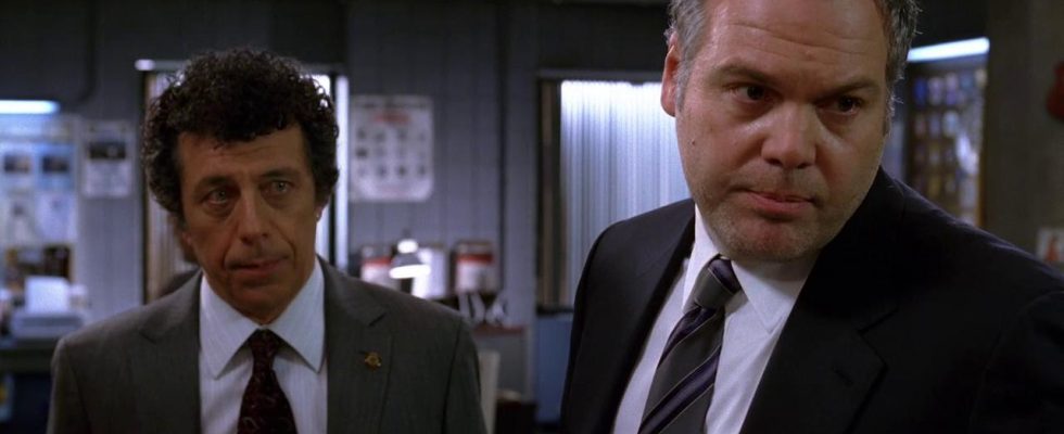 Eric Bogosian and Vincent D'Onofrio on Law & Order: Criminal Intent