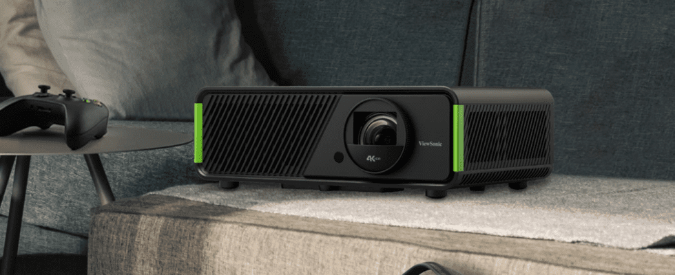 Le X2-4K à 1 600 $ de ViewSonic, le premier projecteur "conçu pour Xbox"