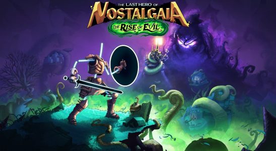 Le dernier héros de Nostalgaia arrive sur PS5, PS4 et Switch le 20 juin aux côtés du DLC "The Rise of Evil"