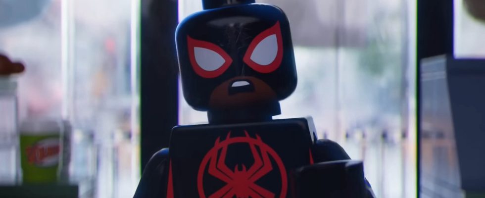 Le segment LEGO de Spider-Man: Across The Spider-Verse a été créé par un jeune de 14 ans