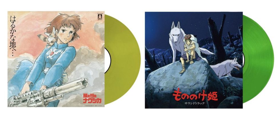 Les bandes sonores du Studio Ghibli sont rééditées sur des vinyles colorés