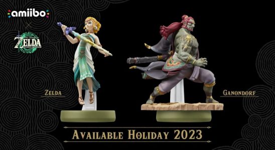 Les figurines Amiibo de Tears Of The Kingdom Zelda et Ganondorf arrivent cette année