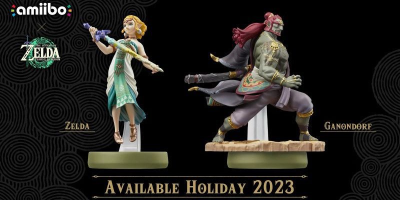Les figurines Amiibo de Tears Of The Kingdom Zelda et Ganondorf arrivent cette année