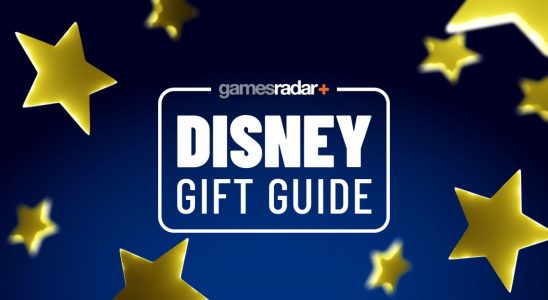 Disney gifts with stars on a blue background