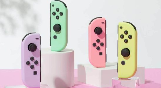 Les nouveaux Pastel Joy-Cons de Nintendo sont disponibles en précommande maintenant