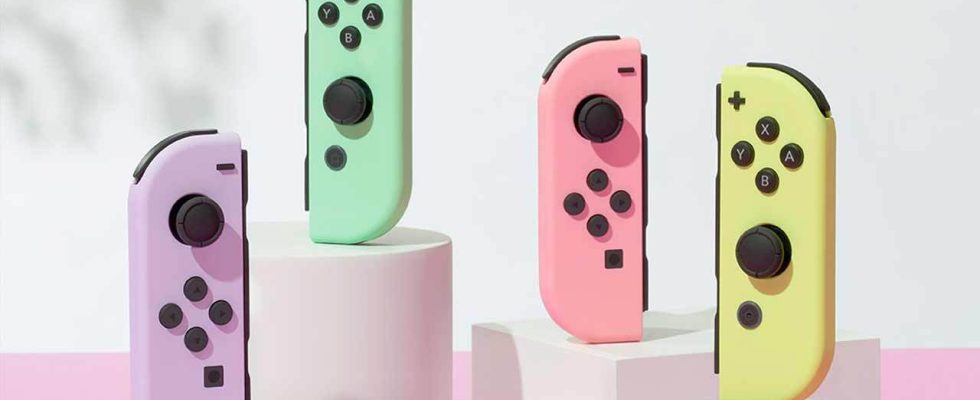 Les nouveaux Pastel Joy-Cons de Nintendo sont disponibles en précommande maintenant