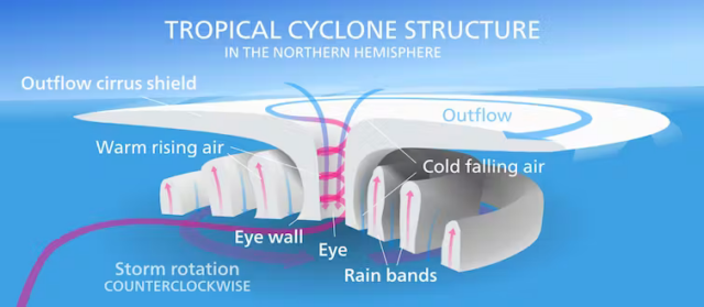Comment les ouragans tirent leur énergie de la chaleur de l'océan.