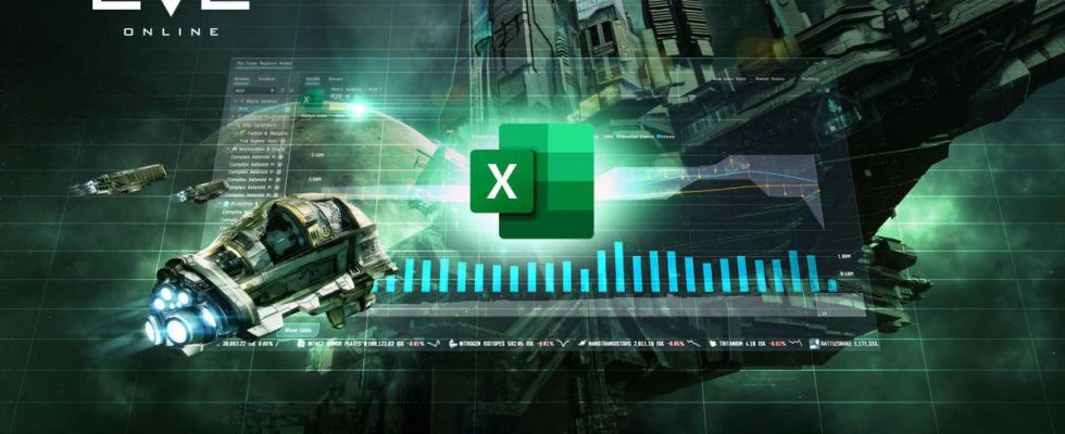 L'intégration Excel d'Eve Online est maintenant en ligne