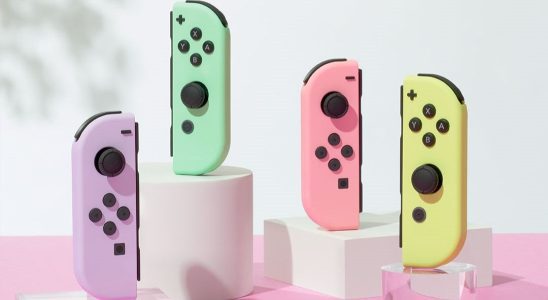 Nintendo annonce une collection de Joy-Cons Switch de couleur pastel