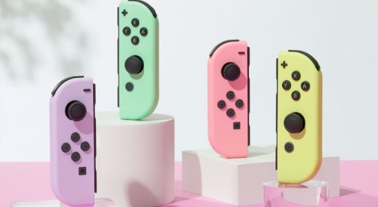 Nintendo dévoile 4 nouveaux contrôleurs Pastel Joy-Con Switch