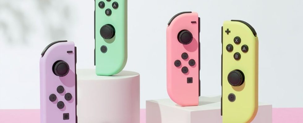 Nintendo dévoile de nouveaux ensembles de contrôleurs de couleurs pastel Switch Joy-Con