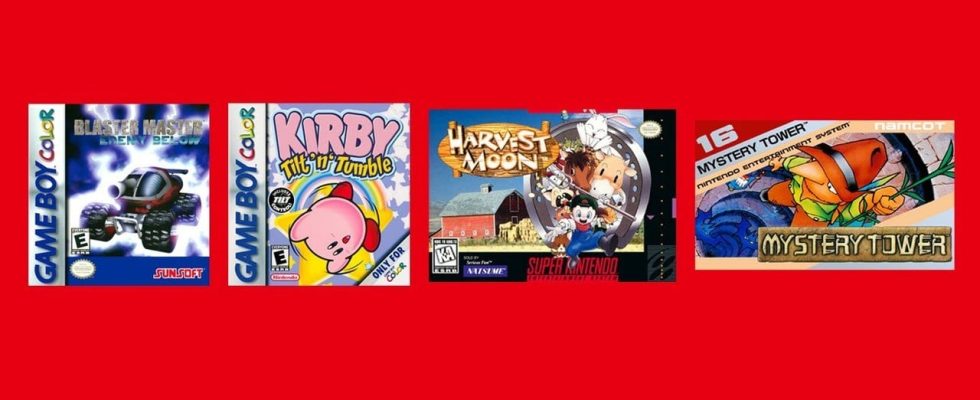 Nintendo étend la bibliothèque Game Boy Color, SNES et NES de Switch Online avec quatre autres titres