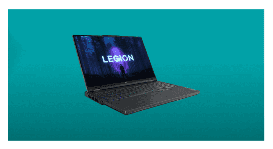 Lenovo Legion 7i gaming laptop.