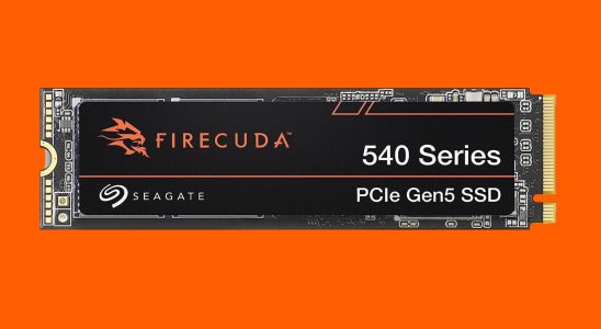 Nouveau disque SSD rapide Seagate Firecuda 540 PCIe 5.0 répertorié, puis retiré