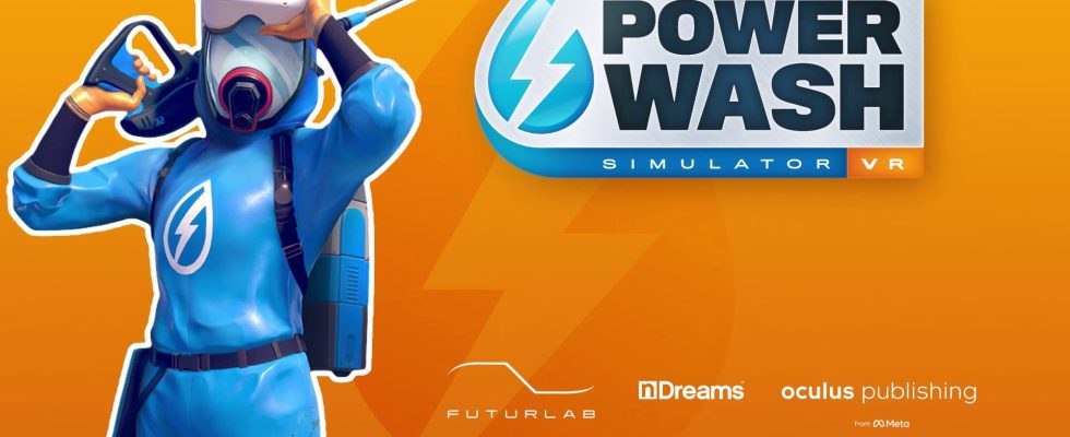PowerWash Simulator VR annoncé pour Quest 2