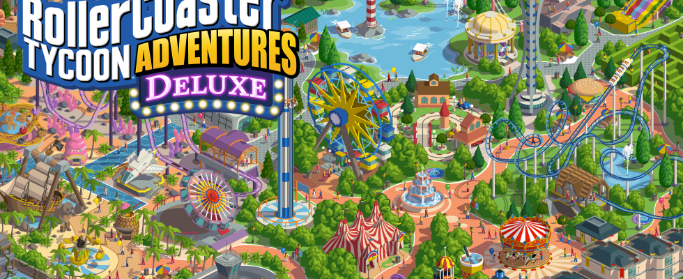 RollerCoaster Tycoon Adventures Deluxe annoncé pour PS5, Xbox Series, PS4, Switch et PC