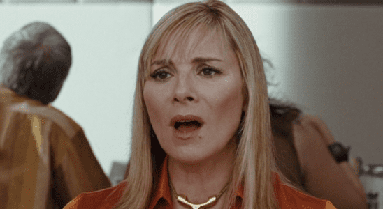 Kim Cattrall in the Sex and the City movie