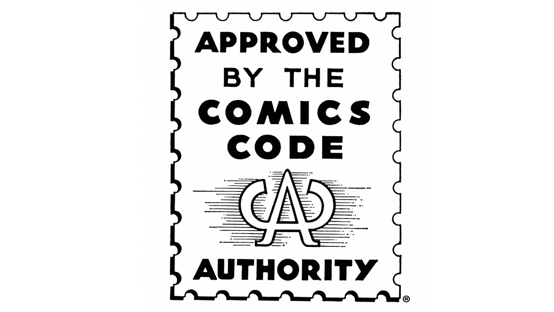 Insigne de l'autorité du code de la bande dessinée
