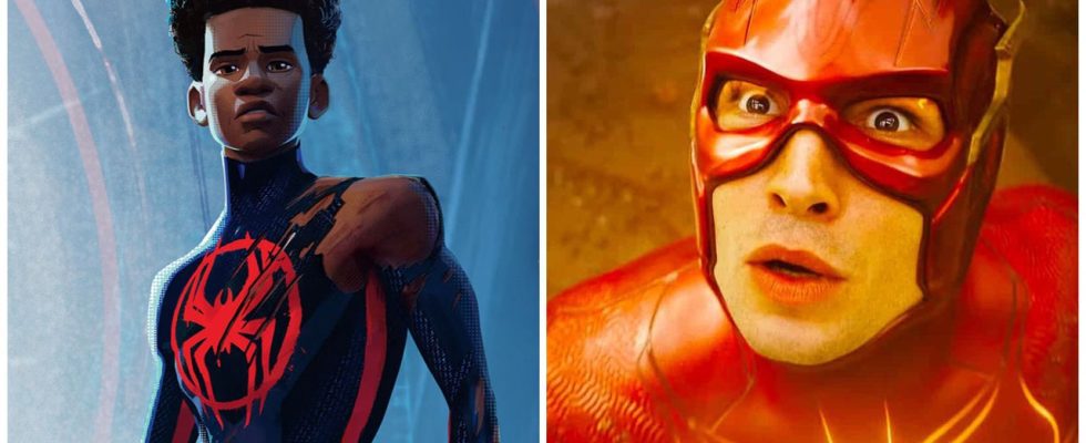 Spider-Man: Across the Spider-Verse récupère le trône du box-office du week-end alors que le flash chute de 72%