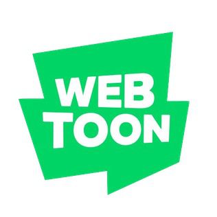 logo vert citron et blanc pour Webtoon