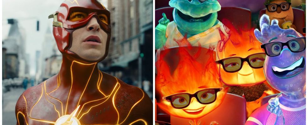 The Flash et Elemental remportent le box-office national du week-end mais déçoivent dans l'ensemble