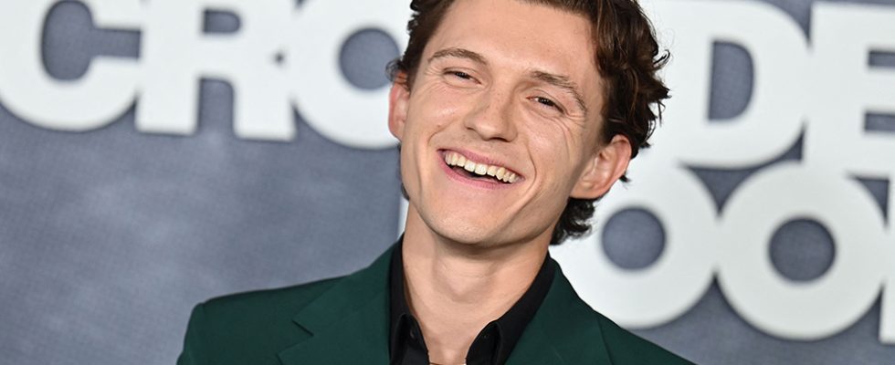 English actor Tom Holland arrives for the premiere of Apple TV+'s "The Crowded Room" at the Museum of Modern Art in New York City on June 1, 2023. (Photo by ANGELA WEISS / AFP) (Photo by ANGELA WEISS/AFP via Getty Images)