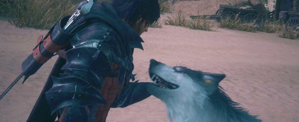 Torgal de Final Fantasy 16 conduit de vrais chiens qui aboient fous