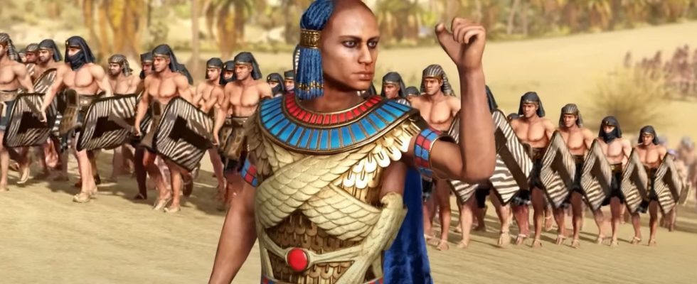 Total War: Pharaoh présente le gameplay de Ramsès avec une vidéo complète