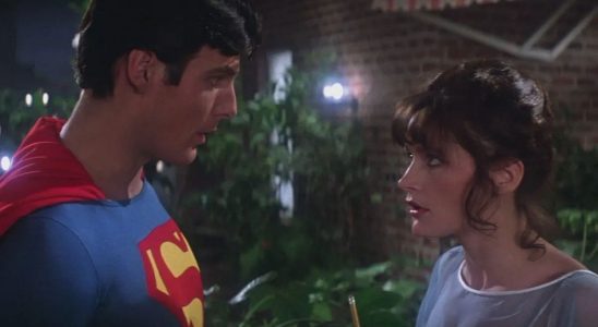 Christopher Reeve and Margot Kidder in Superman