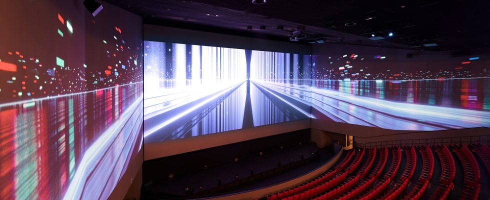 ScreenX auditorium
