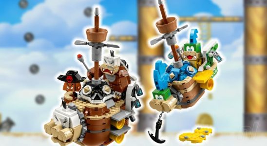 LEGO élargit sa collection Mario avec les dirigeables de Larry et Morton