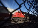 La Compagnie des chemins de fer nationaux du Canada a déclaré que le flux de biens de consommation sur son réseau ralentit au point qu'elle croit que l'Amérique du Nord est dans une situation 