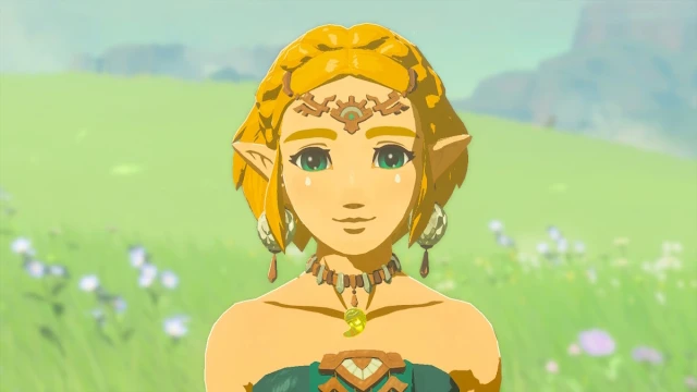 Princesse Zelda dans The Legend of Zelda : Tears of the Kingdom.
